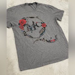 Vintage Alexander McQueen graphic t-shirt